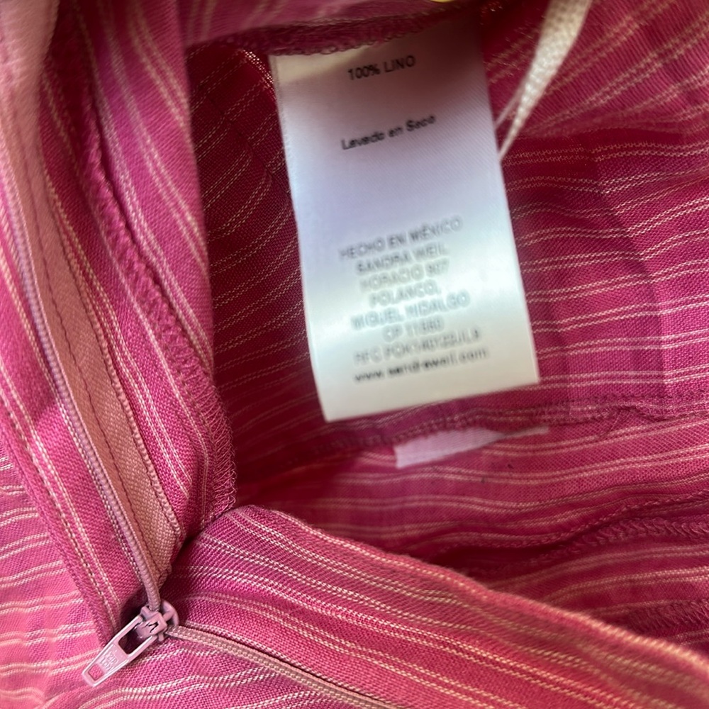 Sandra Weil Vogue runway 100% Lenin size 4 for top and trousers - Picture 13 of 16